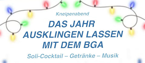 Sharepic für den Weihnachts- und Kneipenabend des BGA